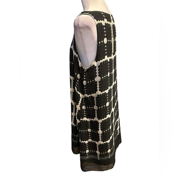 Max Studio Black and White Sleeveless Dress size L - Picture 5 of 7